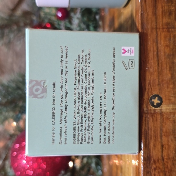 Hanalei Island Aloe Gel Moisturizing Cool-Refresh Skin Contains Aloe Vera 3.3oz - Picture 7 of 7